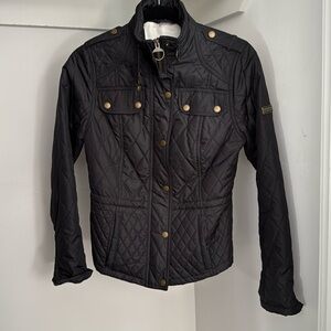 Barbour International Women’s Quilted Jacket, Size 4